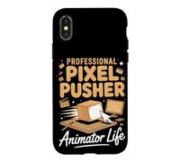 Professional Pixel Pusher Animator Life Case for iPhone X/XS
