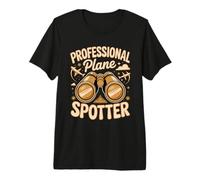 Professional Plane Spotter Jet Planes Aviation Premium T-Shirt