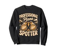 Professional Plane Spotter Jet Planes Aviation Sweatshirt