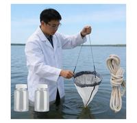 Professional Plankton Net for Research, 200/125 Mesh Phytoplankton Collection Nets -23.62in Long, Outdoor Aquatic Sampling Netting for River/Lake(125 Mesh)