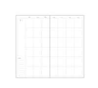 Professional Planner 120 Page Paper Notebook Travel Journal 4 x 7.4 Inch Portable Size Office School Supplies Paper Planner