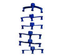 Professional Plant Limb Spreader Set - 6 pcs Adjustable Branch Spreaders for Fruit Trees & Flowering Plants, UHMW-PE, Hollow Drainage Design, 13 cm