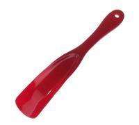 Professional Plastic Spoon Shape Shoehorn, Portable Travel Shoe Horn Lifter, Shoe Spoon Shoe Helper Anti Slip Accessories(red)