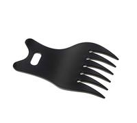 Professional Plastic Wide Tooth Oily Hair Comb Styling Hair Lift Combs Black