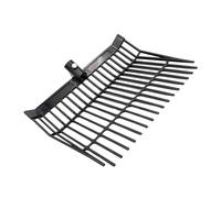 Professional Plastics Horse Manures Rakes for Efficient Stable Maintenance Ergonomic Design 18 Angled Tines Hays Pitches Fork for Horse Stable Farm