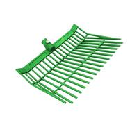 Professional Plastics Horse Manures Rakes for Efficient Stable Maintenance Ergonomic Design 18 Angled Tines Hays Pitches Fork for Horse Stable Farm