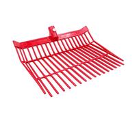 Professional Plastics Horse Manures Rakes for Efficient Stable Maintenance Ergonomic Design 18 Angled Tines Hays Pitches Fork for Horse Stable Farm