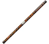 Professional Playing Flute Bamboo Flute Professional Refined Flute Bitter Bamboo CDEFG Adult Beginner Folk Musical Instrument(Color:C)