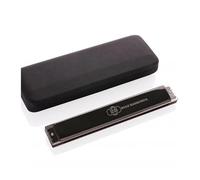 Professional Playing Level 28 Hole C Tune Harmonica Advanced Phosphor Bronze Gong Sound Quality Beautiful Thick(Advanced)