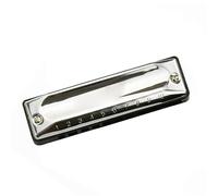 Professional Playing Style Diatonic Harmonica10-Hol Mouth Harp Musical Instrument With Case Harmonicas for Beginners (Color : Key of bD)