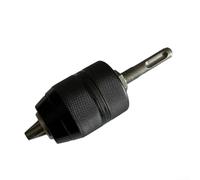 Professional Plus Shank Keyless Drill Chuck Adapter with 2-13mm Clamping Range Chrome Vanadium Steel Construction 1/2-20UNF Thread for Impact Drills Power Tools