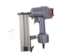 Professional Pneumatic Brad Nailer Kit Efficient Lightweight Aluminum Framing Nailer for Woodworking Carpentry and DIY Projects with T Nails Compatibility