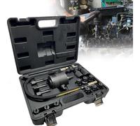Professional Pneumatic Diesel Injector Puller, 21-Piece Extractor Kit for Car Truck Engines, Heavy Duty Removal Tool