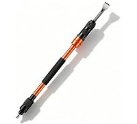 Professional Pneumatic Rust Remover Scaler, Long Shank Air Powered Scaling Tool for Marine Deck Cleaning, Ship Hull Maintenance, Heavy Duty Industrial Rust & Scale Removal