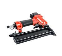 Professional Pneumatic Upholstery Stapler Pneumatic Straight Nail Gun F50 Air Powered Nailer Furniture Stapler Staple Gun Nail Size 1.25x1MM 10-50MM