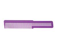 Professional Pocket Comb for Hairdressing - Fine & Wide Tooth Haircut Styling Comb - Black, Suitable for All Hair Types (Purple)