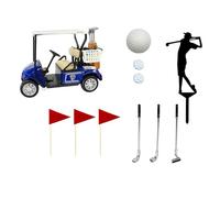 Professional Polystyrene Golf Course Cake Decor Set For Club Celebrations & Birthday Golfing Lover Birthday Dessert Leader