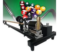 Professional Pool Cue Lathe Machine 7-in-1 Multi-Functional Snooker Cue Tip Repair Kit for Billiard Equipment Maintenance