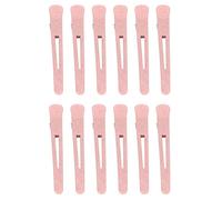 Professional Portable Hair Sectioning Clip Set for Salon & Home Use - Ergonomic Stainless Steel Styling Tools with Non-Slip Grip