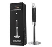 Professional Potatoes Masher-316 Stainless Steel Heavy Duty Potato Masher, Hand Mashed Potato Mashers for Mashed Potatoes, Baby Food, Tomatoes, Avocados, Beans, Fruit