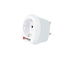 Professional Power Travel Adapter Plug Europe EU Germany to UK England Plug