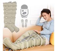 Professional Pressotherapy for Home Complete Home Presotherapy Machine 6 Cameras | Presotherapy Leg And Abdomen Boots Full | Leg Massager Circulation Presotherapy