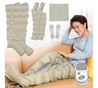 Professional Pressotherapy for Home Complete Home Presotherapy Machine 6 Cameras | Presotherapy Leg And Abdomen Boots Full | Leg Massager Circulation Presotherapy