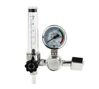 Professional Pressure Reducer, 0-25 MPa Pressure Regulator Welding Argon Co2 MAG/TIG with Flow Meter Water Separator Compressor Water and Oil Separator Filter Regulator