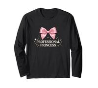 Professional Princess Girly Professional Career Motivation Long Sleeve T-Shirt