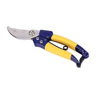 Professional Pruning Shears Heavy Duty Tree Trimmers Garden Scissors for Flowers Trees Shrubs 8 Inch Zinc Alloy Body 6CR13 HRC48° 52° Hardness