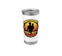 Professional Pull Out Failure Funny Dad Humor Design Stainless Steel Insulated Tumbler