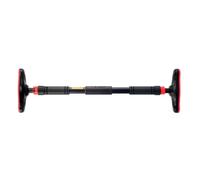 Professional pull-up bar for home, 180 kg load capacity, quick adjustable (65-100 cm), safe without drilling thanks to rack system and PVC padding