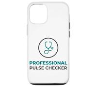 Professional Pulse Checker Funny Nurse Paramedic Case for iPhone 12/12 Pro