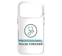 Professional Pulse Checker Funny Nurse Paramedic Case for iPhone 17 Pro