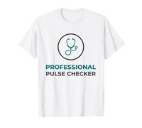 Professional Pulse Checker Funny Nurse Paramedic T-Shirt