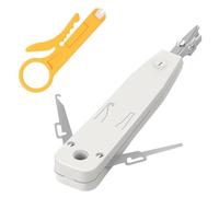 Professional Punch Down Tool with Wire Stripper Combo for Ethernet Cable