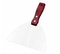 Professional Putty Knife, Premium Polished All-Metal, Ergonomic for Drywall Finishing, Plaster Scraping, Decals, and Wallpaper,2inch (Size : 6inch)