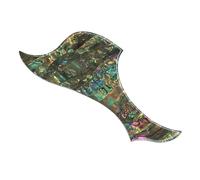 Professional PVC Guitar Pickguard Guitar Protective Covers Decorative Painted Pickguard PVC Protector Texture Stylish Overlay