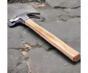 PROFESSIONAL QUALITY AMTECH 16OZ (HEAD) WOODEN SHAFT CLAW HAMMER REF2940-2961