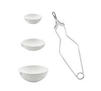 Professional Quartzs Melting Pots for Metals High Temperature Resistance Gold Melting Bowl