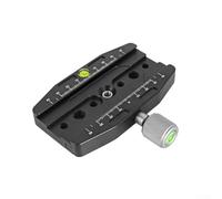 Professional Rail Camera Slider with Double-Sided Clamp and Scale for Time Lapse Photography Equipment 90 mm (110N)