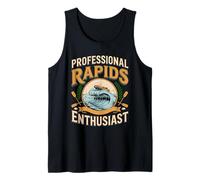 Professional Rapids Enthusiast Funny Rafter Fan Tank Top