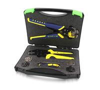 Professional Ratcheting Wire Crimpers Kit Multifunctional Engineering Terminal Crimping Pliers Strippers Bootlace Ferrule Crimper Tool
