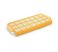 Professional Ravioli Mould Round Shape Plastic 21 Places (Yellow Round)
