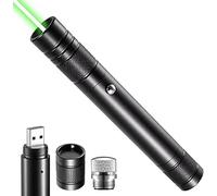 Professional Rechargeable Bright Light Flashlight Long Distance Range for TV/LED/LCD Screens Tactical Flashlights Office/Camping/Astronomic/Construction
