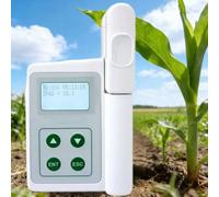 Professional Rechargeable Handheld Chlorophyll Meter for Plant Nutrition and Chlorophyll Content Testing, Portable Digital Tester for Scientific Research, Agriculture and Gardening