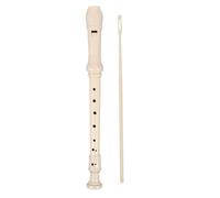 Professional Recorder Flute Soprano Recorder 8 Hole ABS Clarinet Educational Music Flute For Early Learning And Hand Coordination(White)