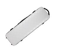 Professional Rectangular 4/4 Size Violin Case Ultralight Carbon Fiber With Hygrometer Violin Case Full Size (Color : 01)