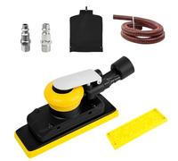 Professional Rectangular Air Powered Sander Pneumatic Random Orbital for Smooth Surfaces Finishing Random Orbital Power Tool
