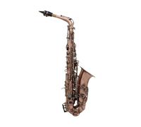 Professional Red Bronze Bend Eb E-flat Alto Saxophone Sax Carve Pattern With Case Accessories